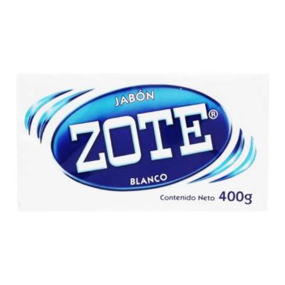 Jabón Zote en barra blanco 400 g