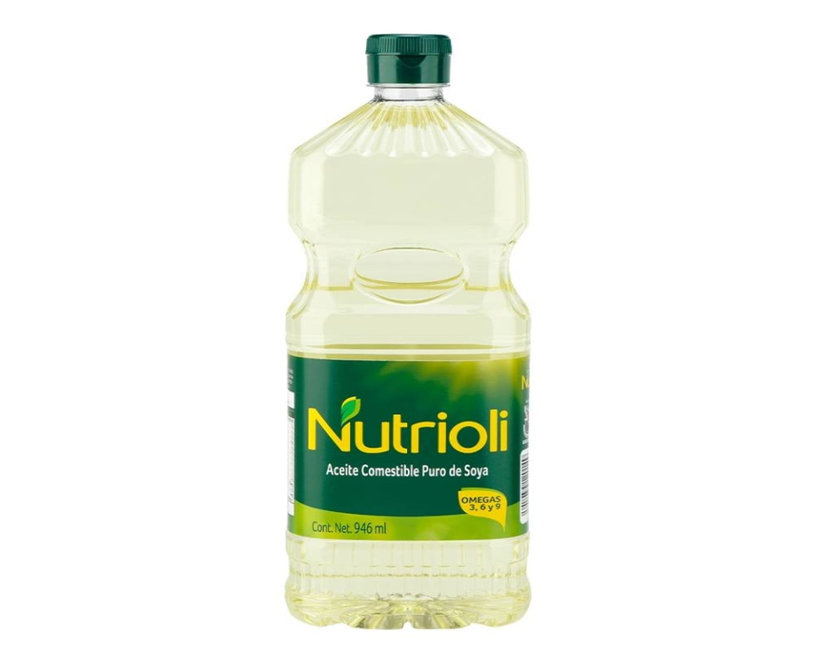 Aceite puro de Soya Nutrioli 946 ml