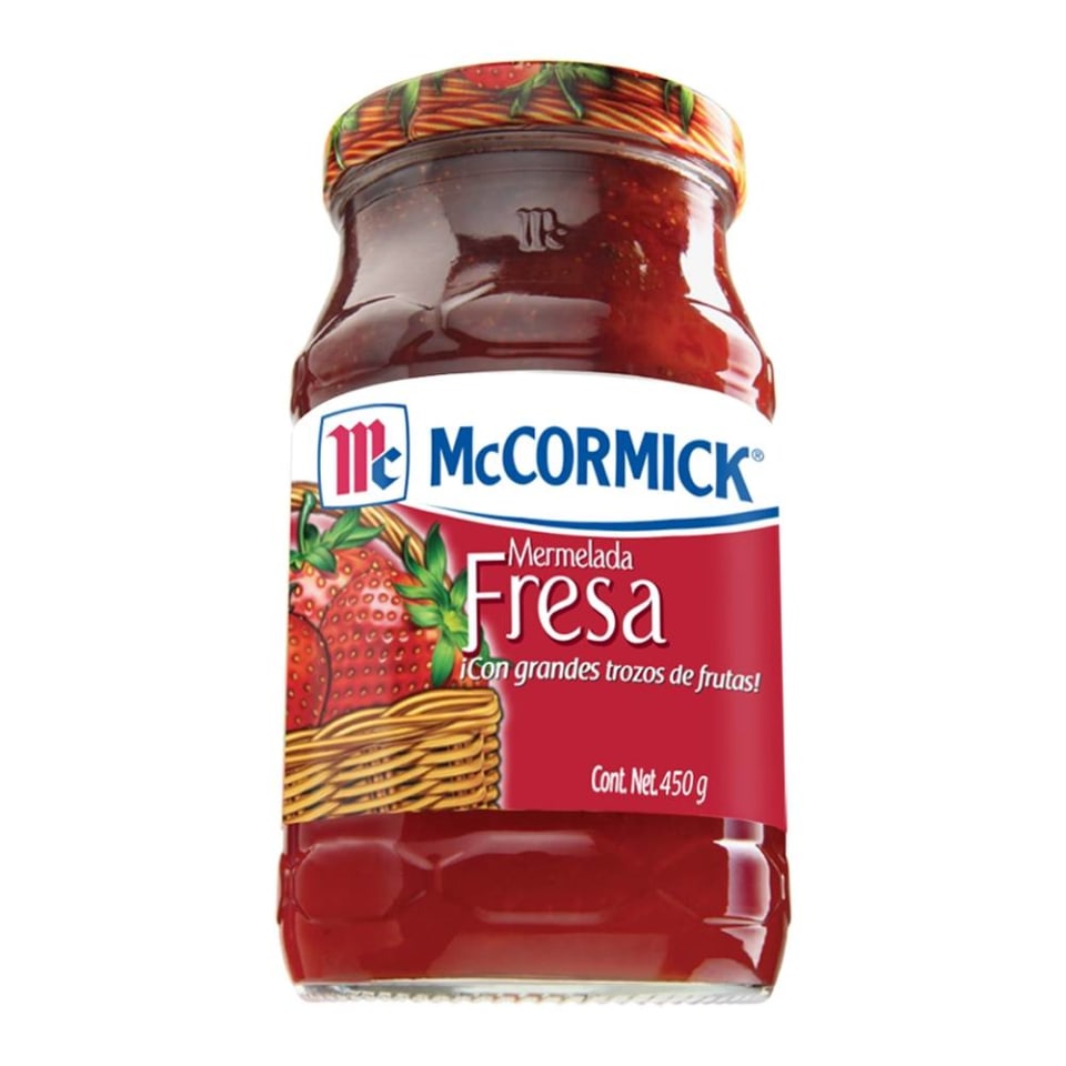 Mermelada de fresa McCormick 450 g