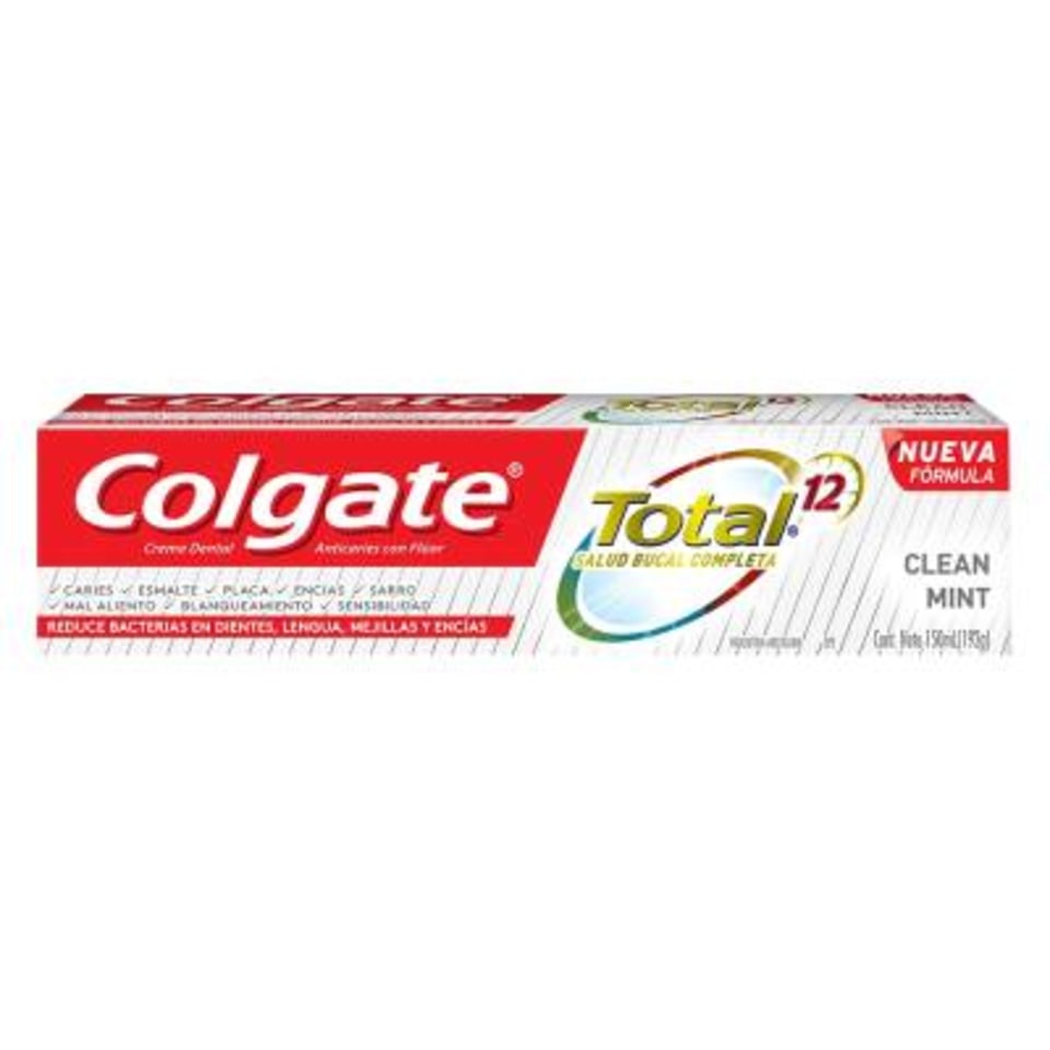  Crema dental Colgate Total 12 clean mint 150 ml