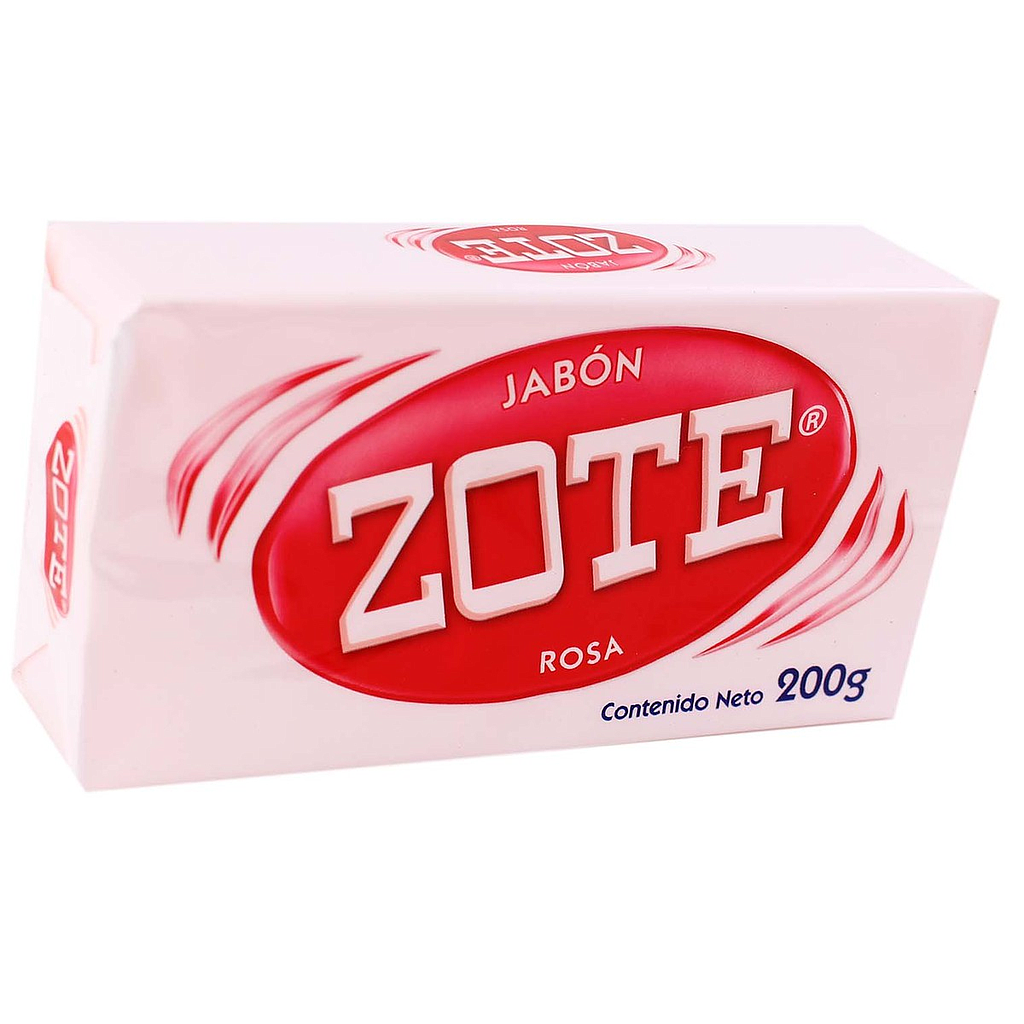 Jabón Zote en barra rosa 200 g