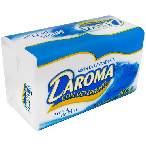 Jabón de Lavandería en Barra Daroma con Detergente 400g