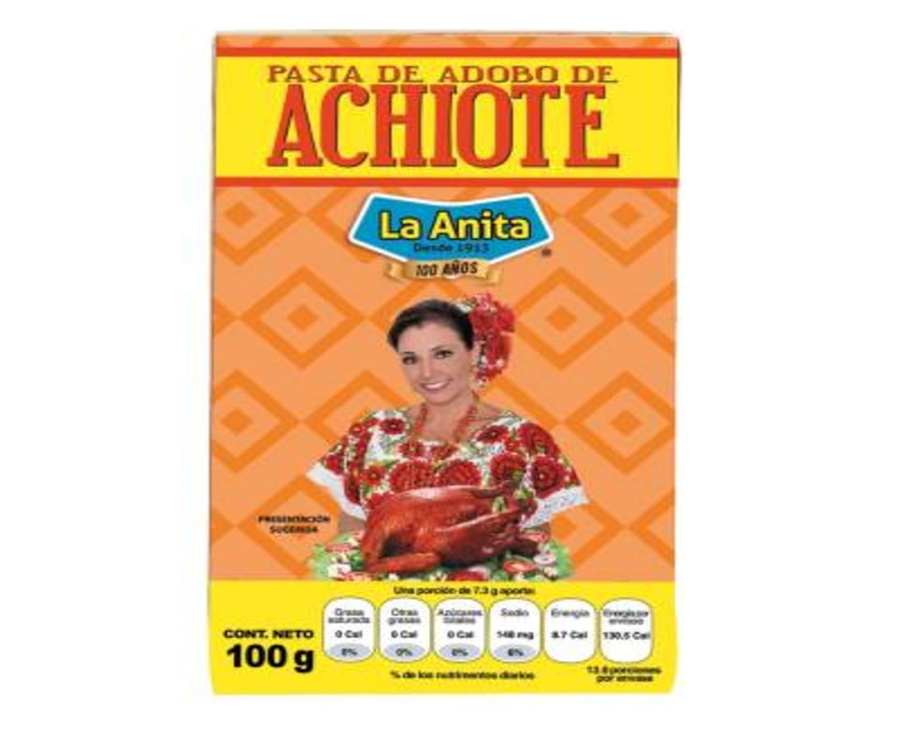 Achiote La Anita 100 g pz